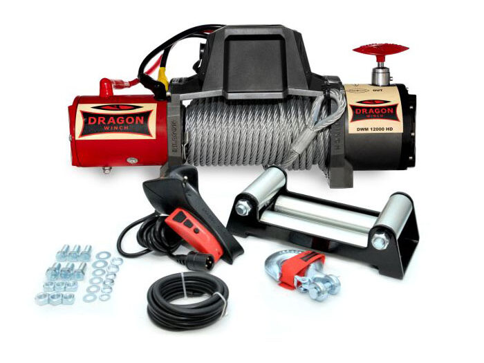 Električno vitlo 24V 5443kg 6.8ks Dragon Winch