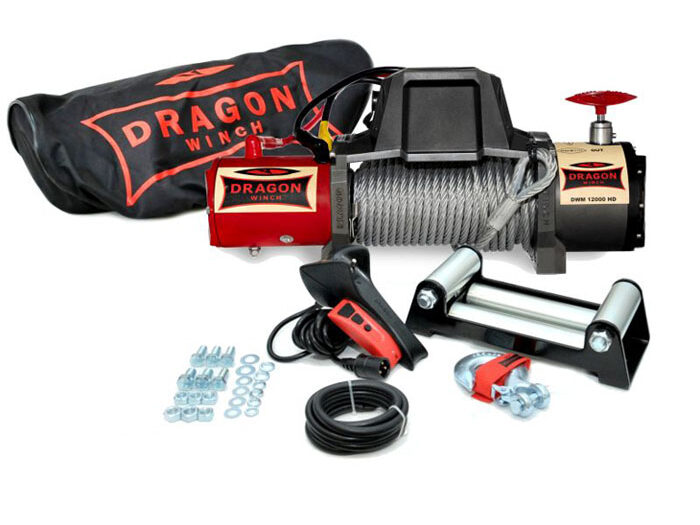 Električno vitlo 12V 5443 kg 6.8 ks Dragon Winch