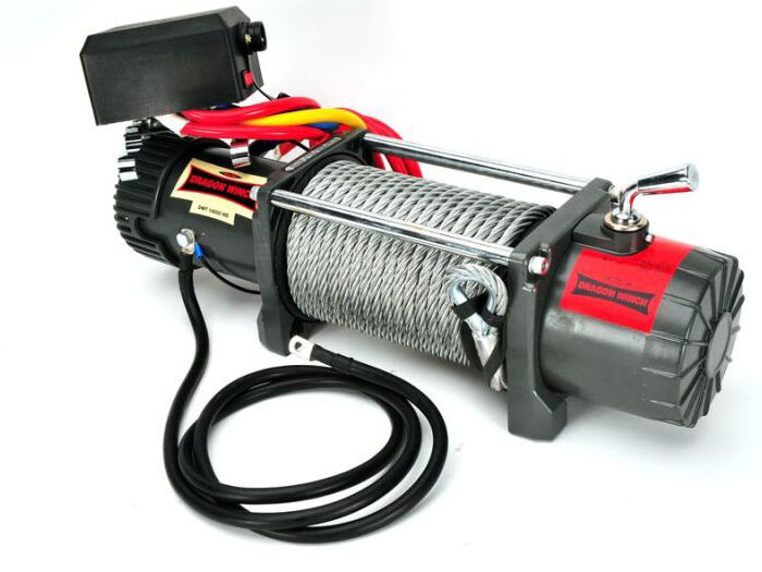 Električno vitlo 24V 6350kg 7.8ks Dragon Winch