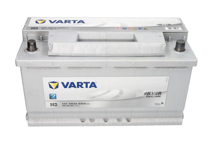 Akumulator VARTA 100Ah/830A 12V Silver Dynamic D+