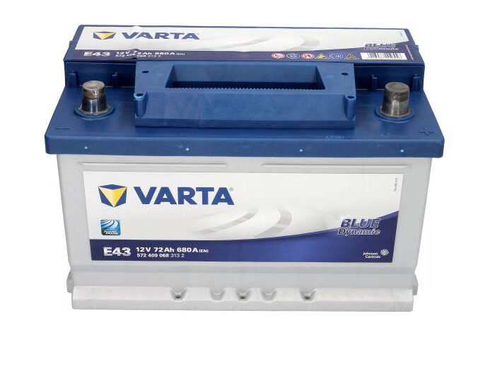 Akumulator VARTA 72Ah/680A 12V Blue Dynamic D+