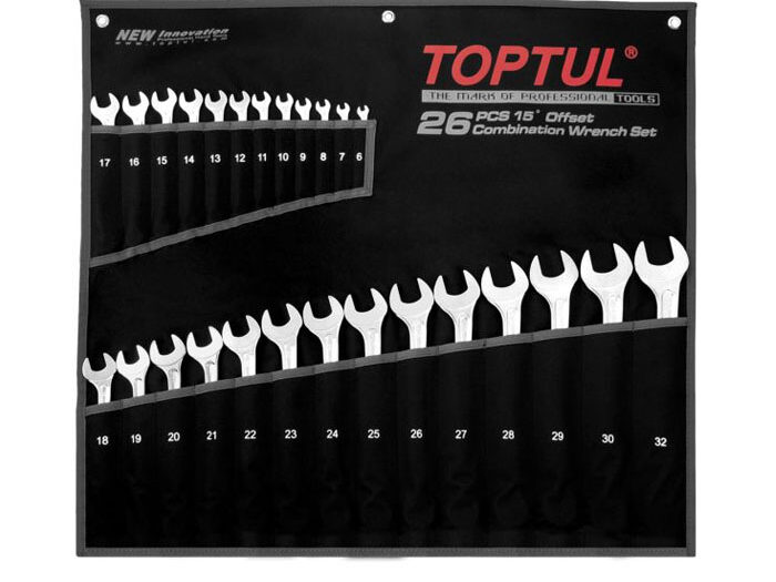 Set kombinovanih ključeva - TOPTUL GPAX2601