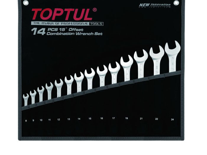 Set kombinovanh ključeva - TOPTUL GPAB1404