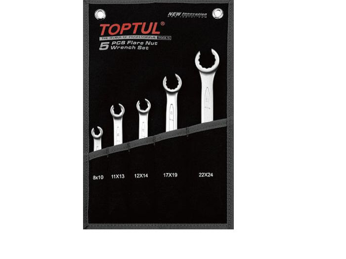 Set okastih narezanih ključeva - TOPTUL GPAQ0502