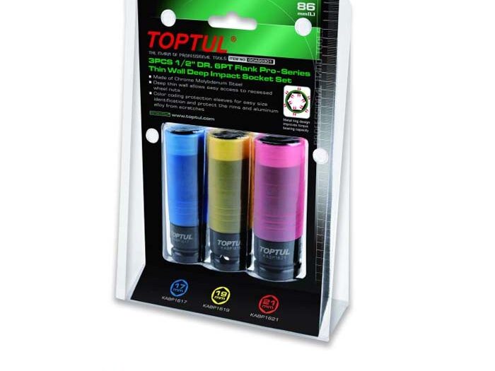 Set udarnih gedora - TOPTUL GDAS0301