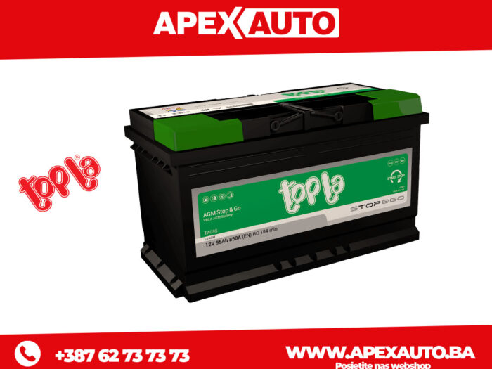 Akumulator TOPLA 95Ah/850A AGM START STOP