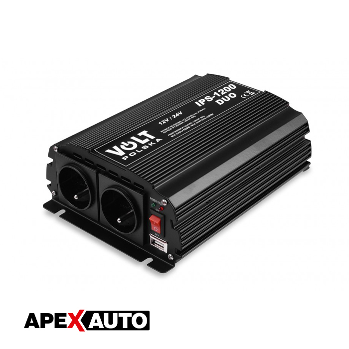 Pretvarač napona 12/24/230V 600-1200W Volt Polska