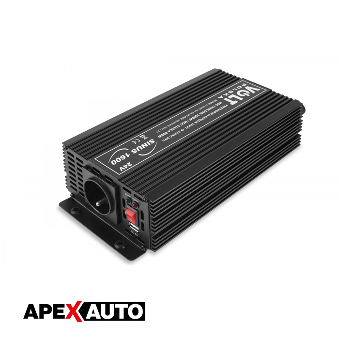 Pretvarač napona SINUS 24/230V 800-1600W Volt Polska