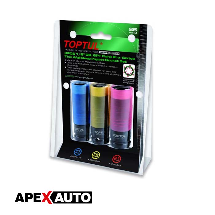 Set udarnih gedora – TOPTUL GDAS0301