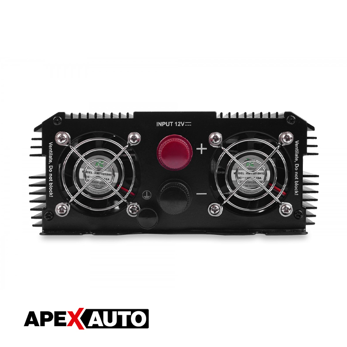 Pretvarač napona 12/230V 800-1200W+USB Volt Polska