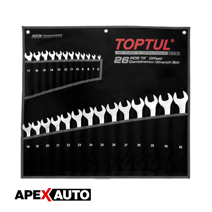 Set kombinovanih ključeva – TOPTUL GPAX2601
