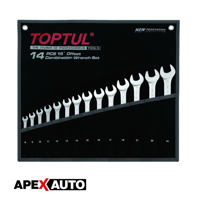 Set kombinovanh ključeva – TOPTUL GPAB1404