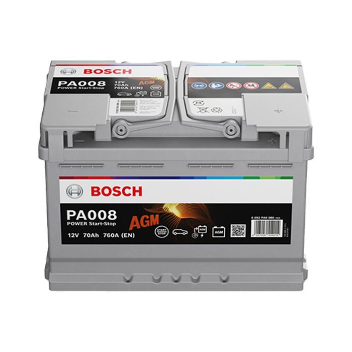 Akumulator Bosch 70Ah 760 A D+ AGM Start Stop