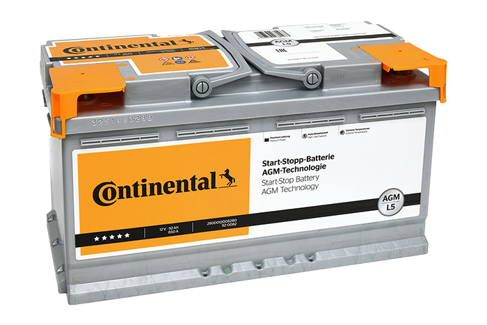 Akumulator Continental 92Ah 850 A D+ AGM Start Stop