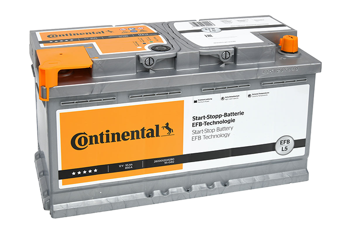 Akumulator Continental 95Ah 850 A D+ EFB Start Stop