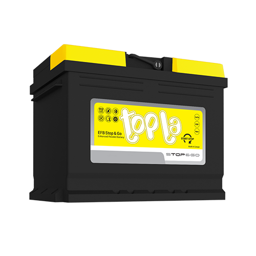 Akumulator Topla 70Ah 640 A D+ EFB Start Stop