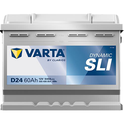 Akumulator Varta 60Ah 540 A D+ SLI Dynamic
