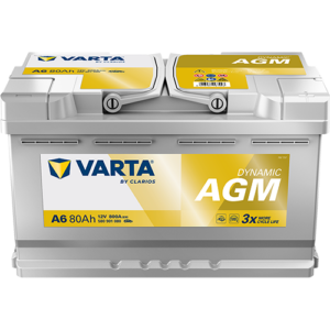 Akumulator Varta 80Ah 800 A D+ AGM Start Stop