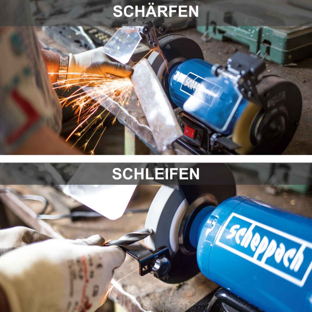 Scheppach stona dvostrana brusilica SM200L