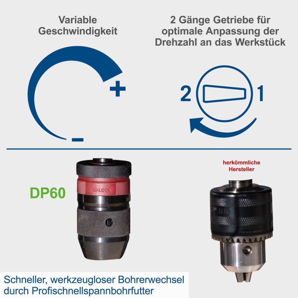 Scheppach stubna bušilica DP60