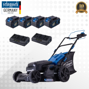 Scheppach samohodna aku kosačica kosilica Brushless IXES BC-MP470-X + SET XLx2 4x4Ah