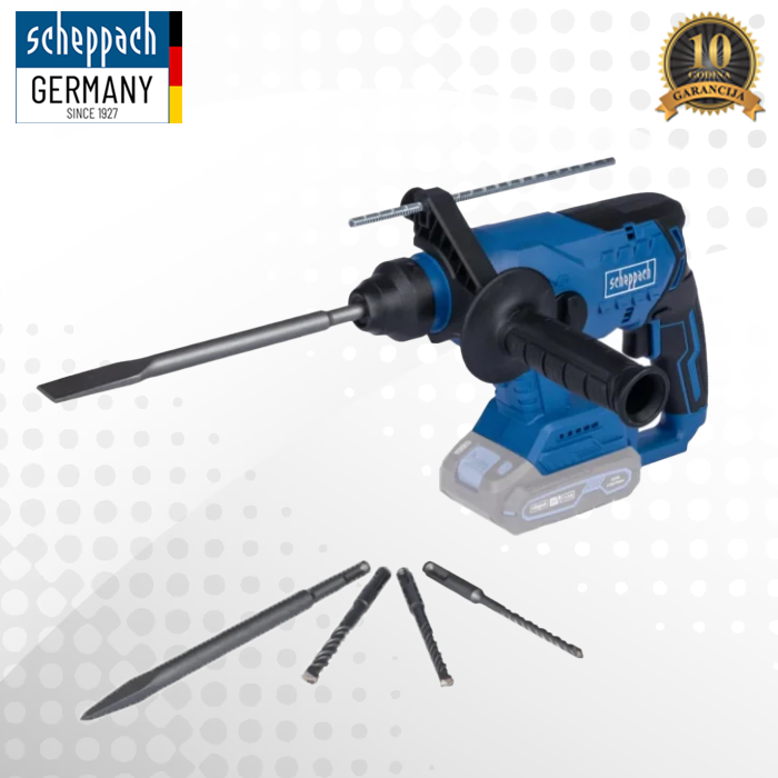 Scheppach aku udarna čekić bušilica SDS PLUS Brushless IXES BC-RHD230-X