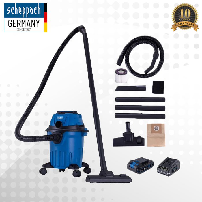 Scheppach aku usisivač za suvo i mokro IXES C-NTS15-X – SET L 1x4Ah