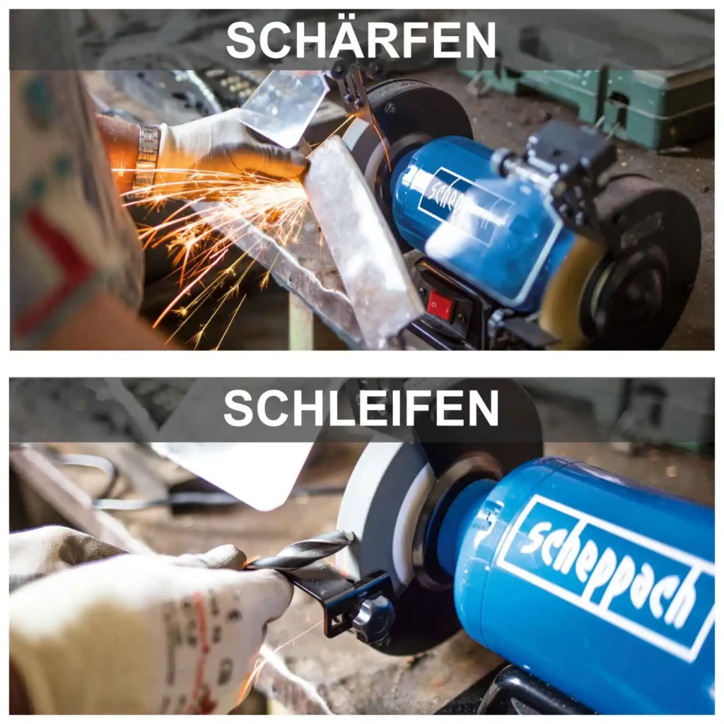 Scheppach stona dvostrana brusilica SM150LB