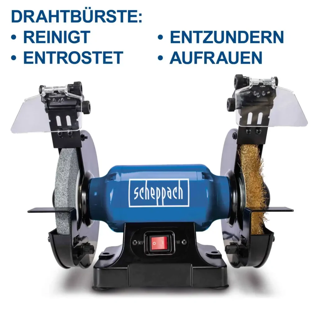 Scheppach stona dvostrana brusilica SM150LB