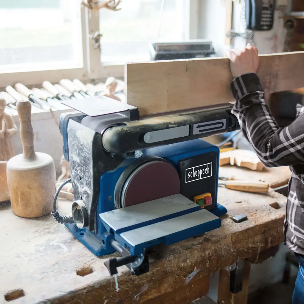 Scheppach stona tračna i disk brusilica BTS800
