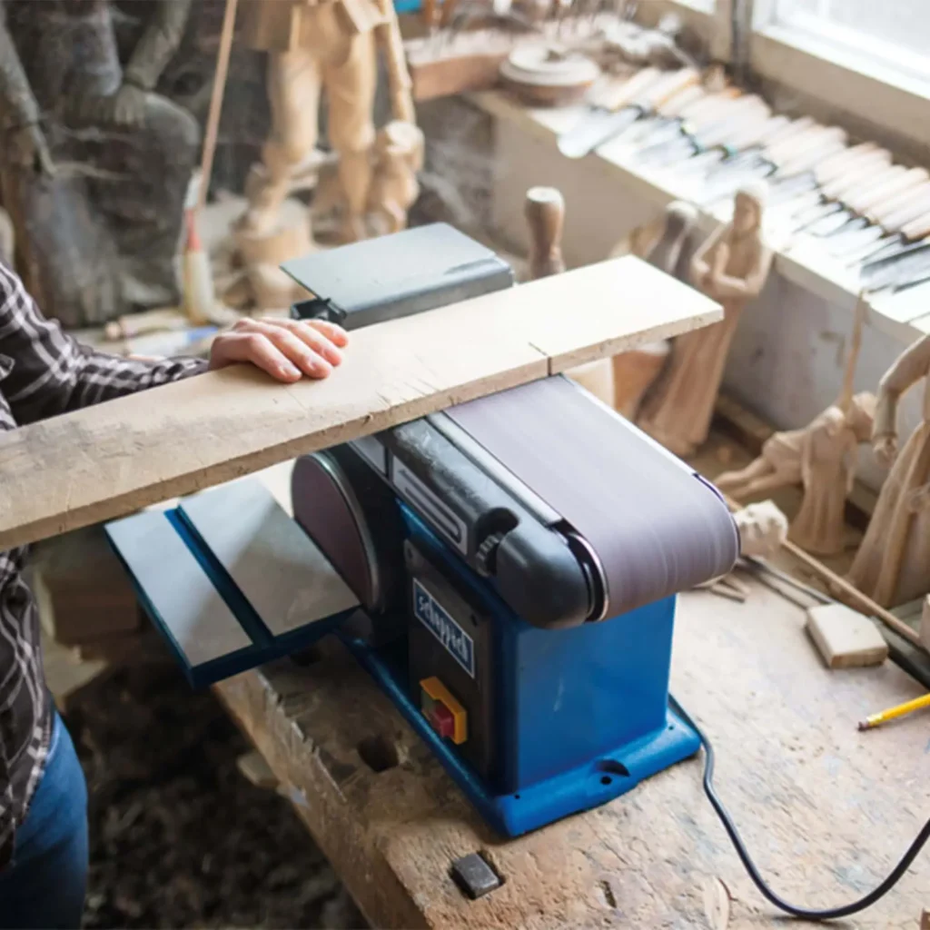 Scheppach stona tračna i disk brusilica BTS800